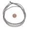 The Bead Chest Silver Heishi Beads 3mm, Full Strand of Quality Metal Spacers for DIY Jewelry Design